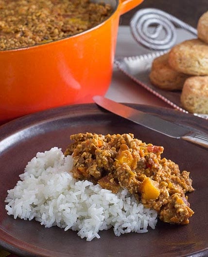 Low FODMAP Tempeh Lentil Chili with Butternut Squash