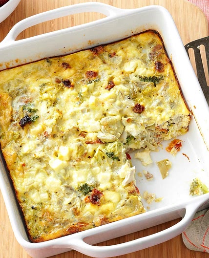 Greek Breakfast Casserole