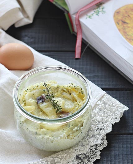 Frittata di patate in vasocottura