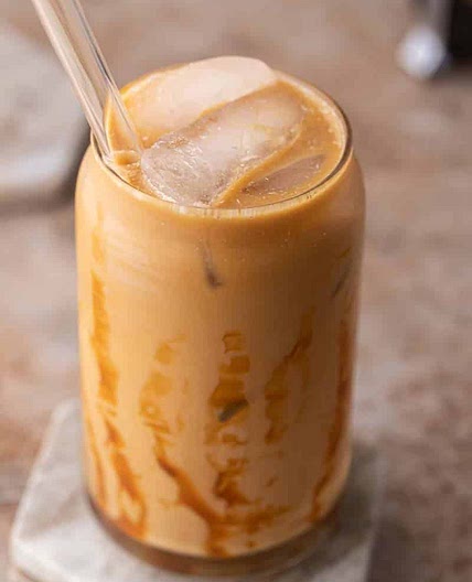 How to make easy homemade iced caramel coffee recipe