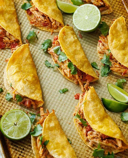 Baked Chicken Tacos