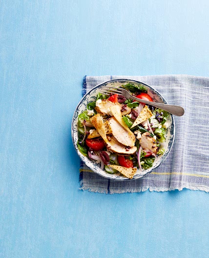 Greek Salad with Chicken