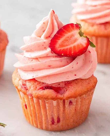 Strawberry Cupcakes