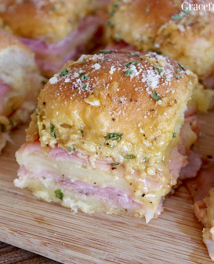 Ham and Swiss Sliders