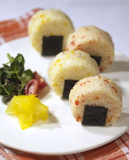 두부 삼색주먹밥 만드는 법