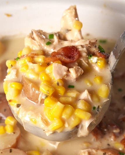 Slow-Cooker Corn Chowder