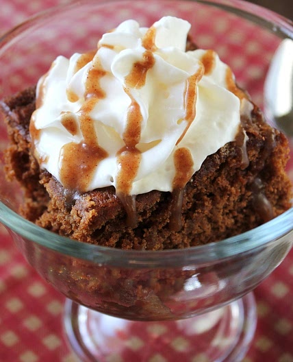 Gingerbread Pudding Cake