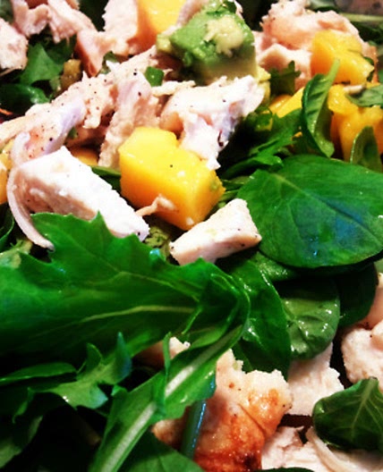 Grilled Chicken and Mango Salad