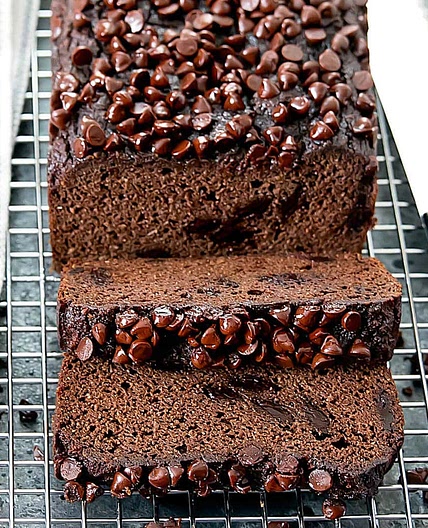 Flourless Chocolate Pumpkin Bread