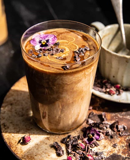 Peanut Butter Oatmeal Latte Shake