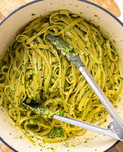 Pasta al Pesto (Basil Pesto Pasta)