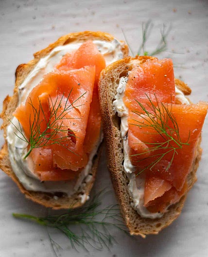 Smoked Salmon Toast