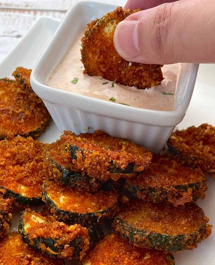 Air Fried Zucchini Keto Chips