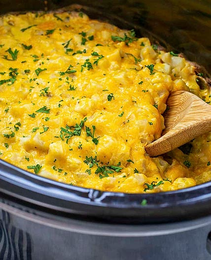 Crockpot Hashbrown Casserole