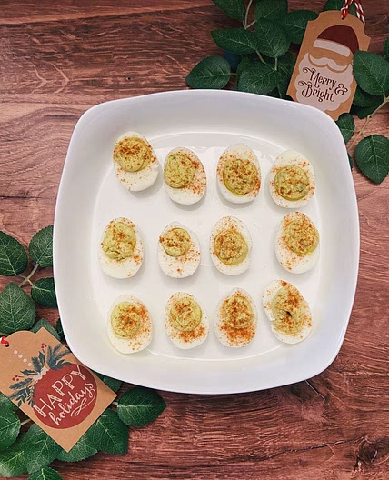 Avocado Deviled Eggs