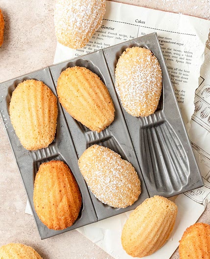 Brown Butter Madeleines
