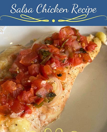 Easy Baked Salsa Chicken Recipe