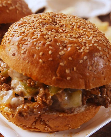 Cheesesteak Sloppy Joes