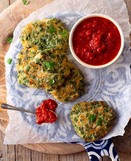 Tortitas de Ejotes: Guatemalan Green Bean Fritters