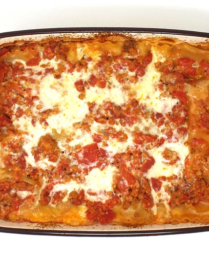 Italian Chicken Sausage Lasagna