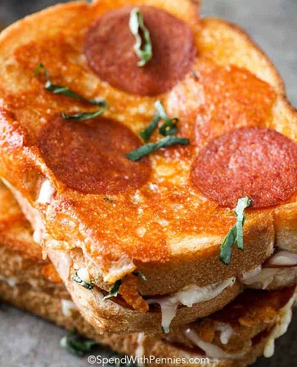 Pizza Grilled Cheese