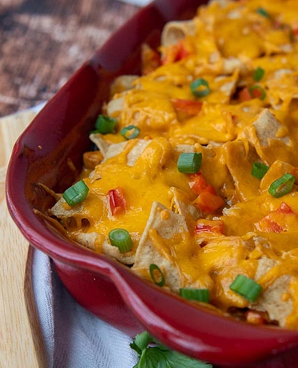 Mexican Chicken Casserole with Rice (Gluten-Free)