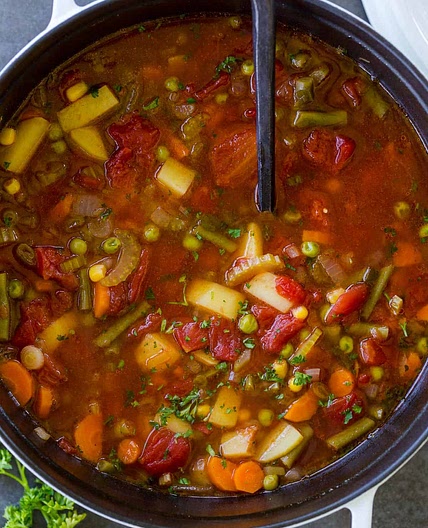 Easy Vegetable Soup Recipe