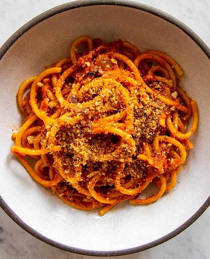 Pasta c'Anciuova e Muddica Atturrata (Sicilian Pasta With Anchovies and Toasted Breadcrumbs) Recipe