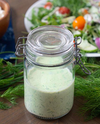 Cottage Cheese Green Goddess Salad Dressing Recipe