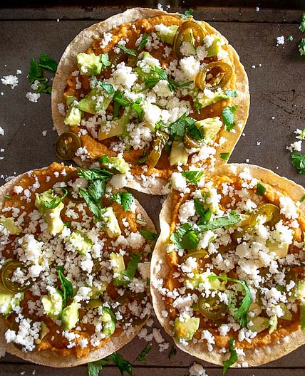 Spicy Chickpea Tostadas