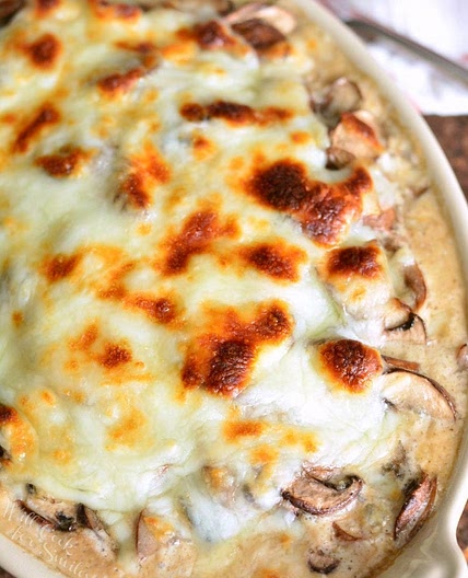 Creamy Russian Mushroom Julienne