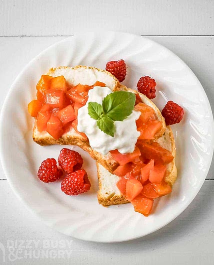 Nectarine Compote Dessert