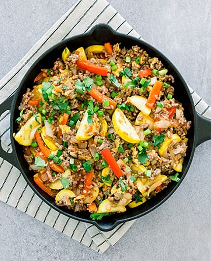 Tex-Mex Breakfast Skillet (PCOS-Friendly)