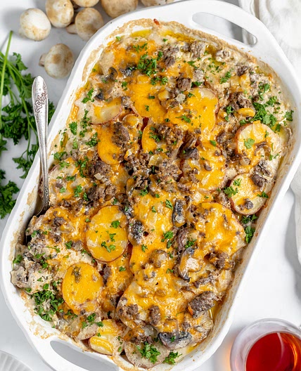 Hamburger Potato Casserole