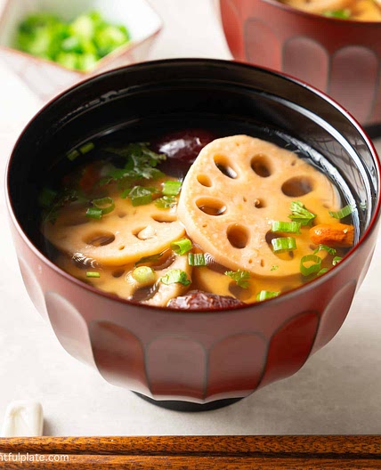 Vegan Lotus Root Soup