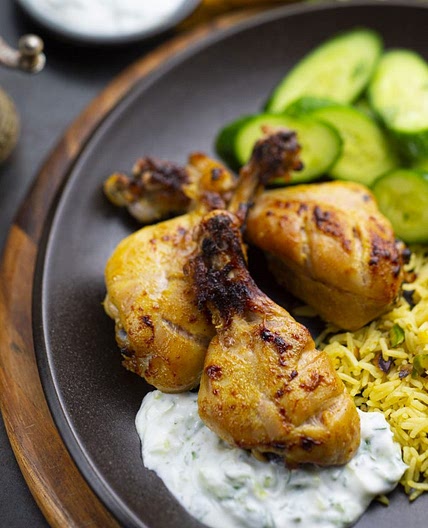 Pilons de poulet à l’indienne