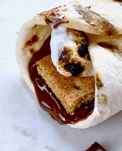 Grilled S'mores Tacos