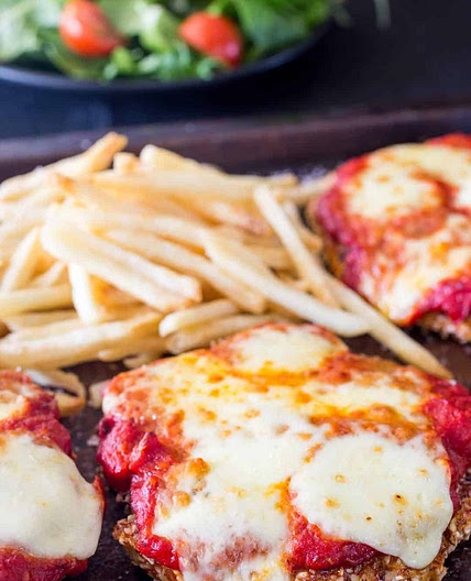 Grain Free Chicken Parmie