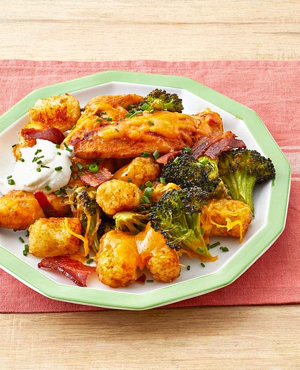 Loaded Chicken and Tater Tots