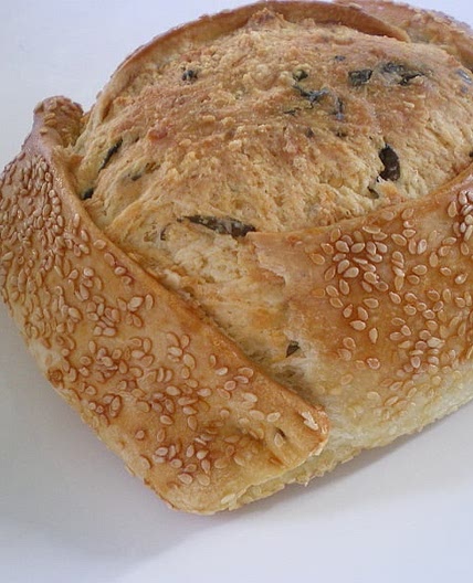 Flaounes (Cypriot Easter Cheese filled Bread)