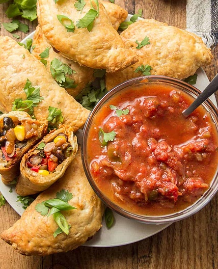 Easy Black Bean Vegan Empanadas