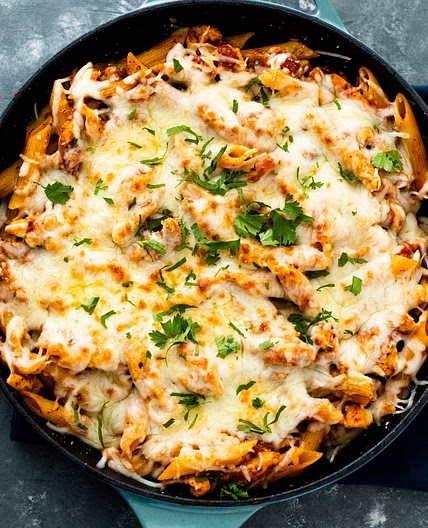 Quick and Easy 15 minute Chicken Pasta