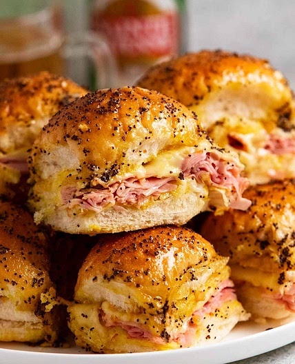 Hot Ham and Cheese Sliders