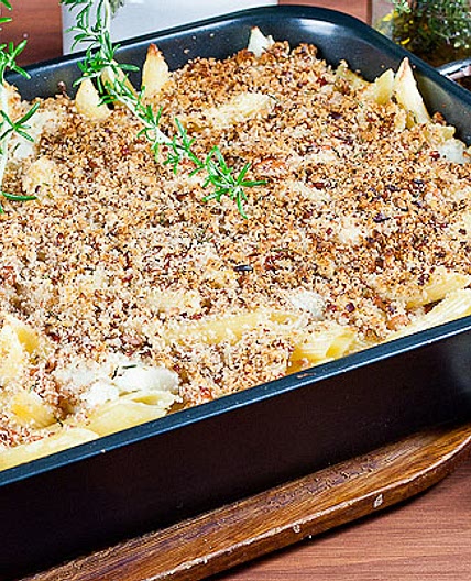 Jamie Oliver’s 30 Minute Cauliflower Macaroni Cheese