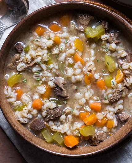 Easy Beef Barley Soup
