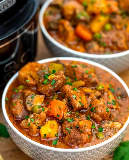 Slow Cooker Pork Stew