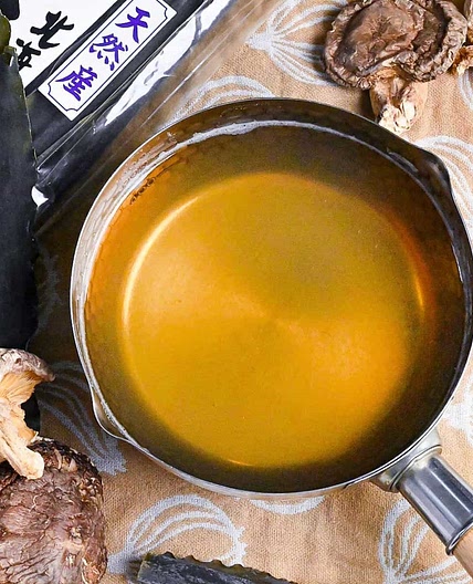 Vegan Dashi (Kombu and Shiitake Dashi Broth)