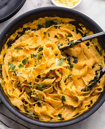 Creamy Pumpkin Alfredo