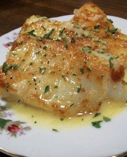 Pan Fried Fish With a Rich Lemon Butter Sauce