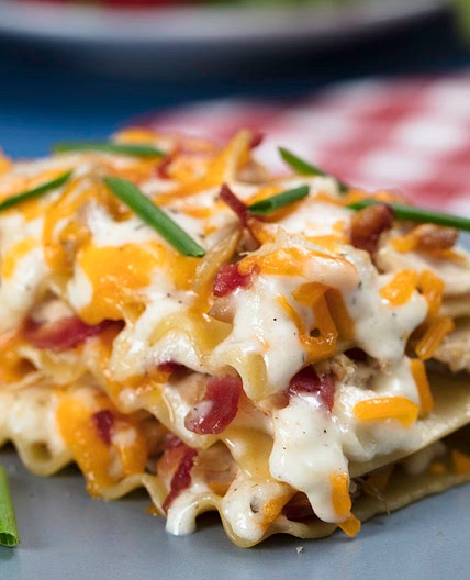 Lasagne Ranch au Poulet et au Bacon